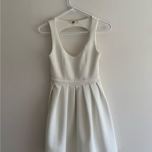 Ya Los Angeles Cream Backless Dress